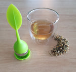 Silicone & Stainless Steel Leaf Tea Strainer