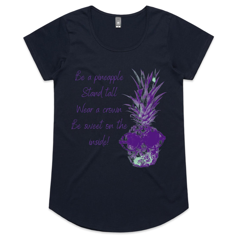 
                
                    Load image into Gallery viewer, Be a Pineapple! - Womens T-Shirt
                
            