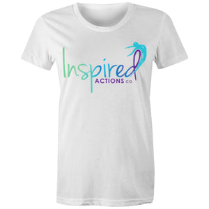 Inspired Actions Co - Womens Fairtrade Organic Crew Tee